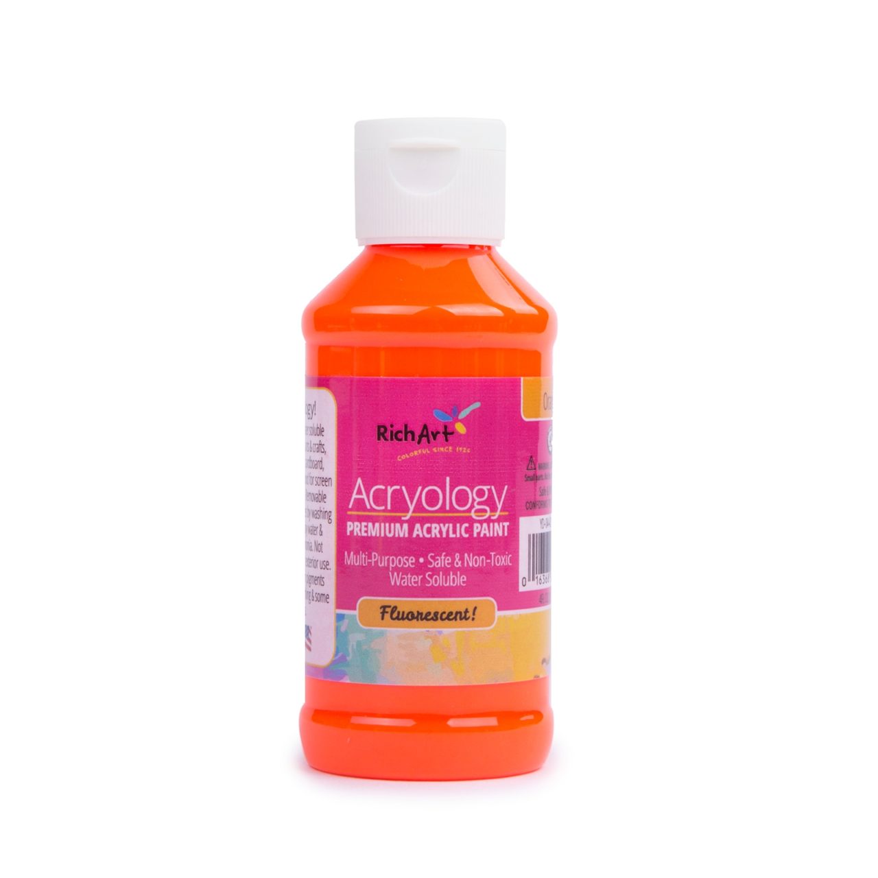 4oz Acryology™ Fluorescent Acrylic Paints Rich Art Color