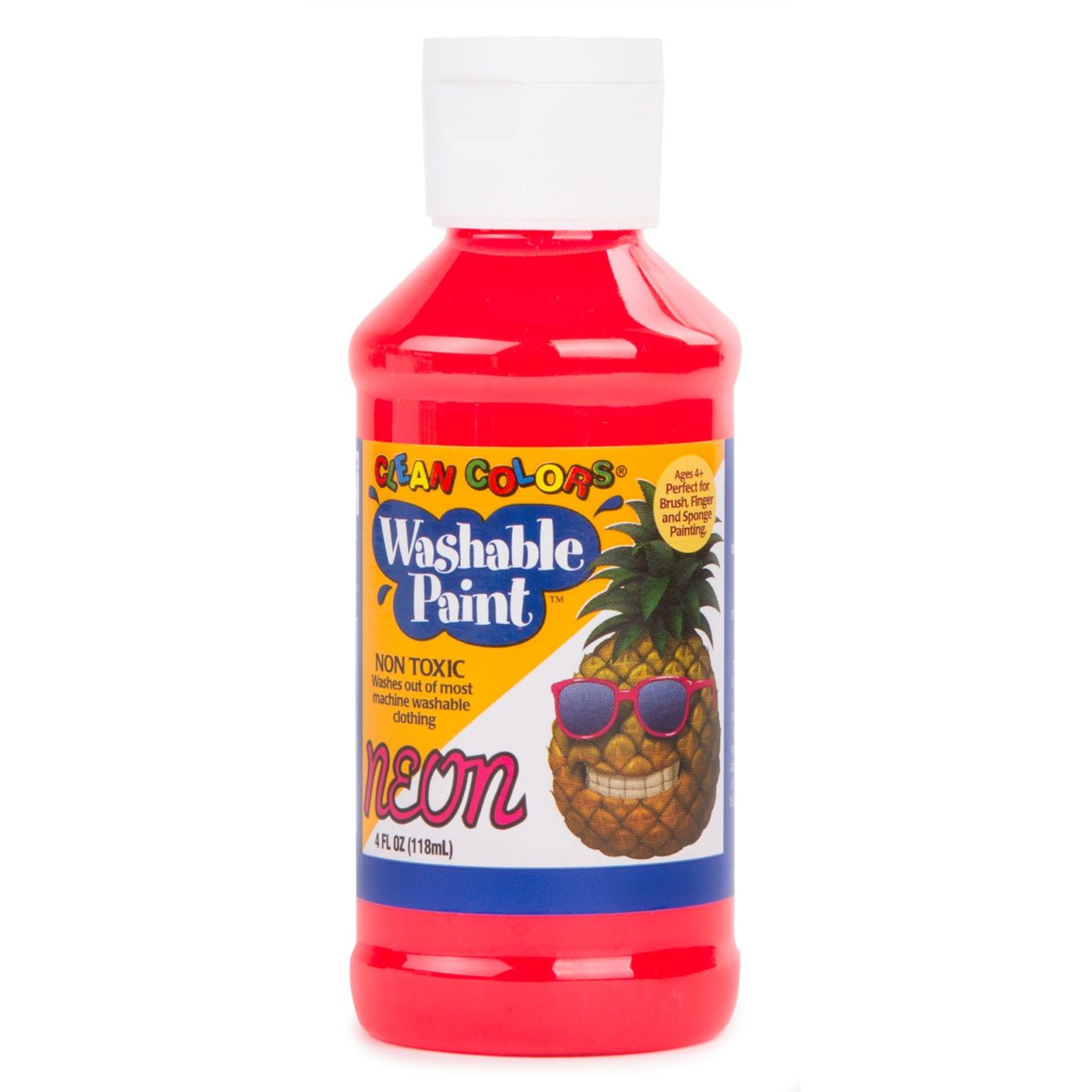 Download 4oz Clean Colors® Washable Neon Paints | Rich Art Color