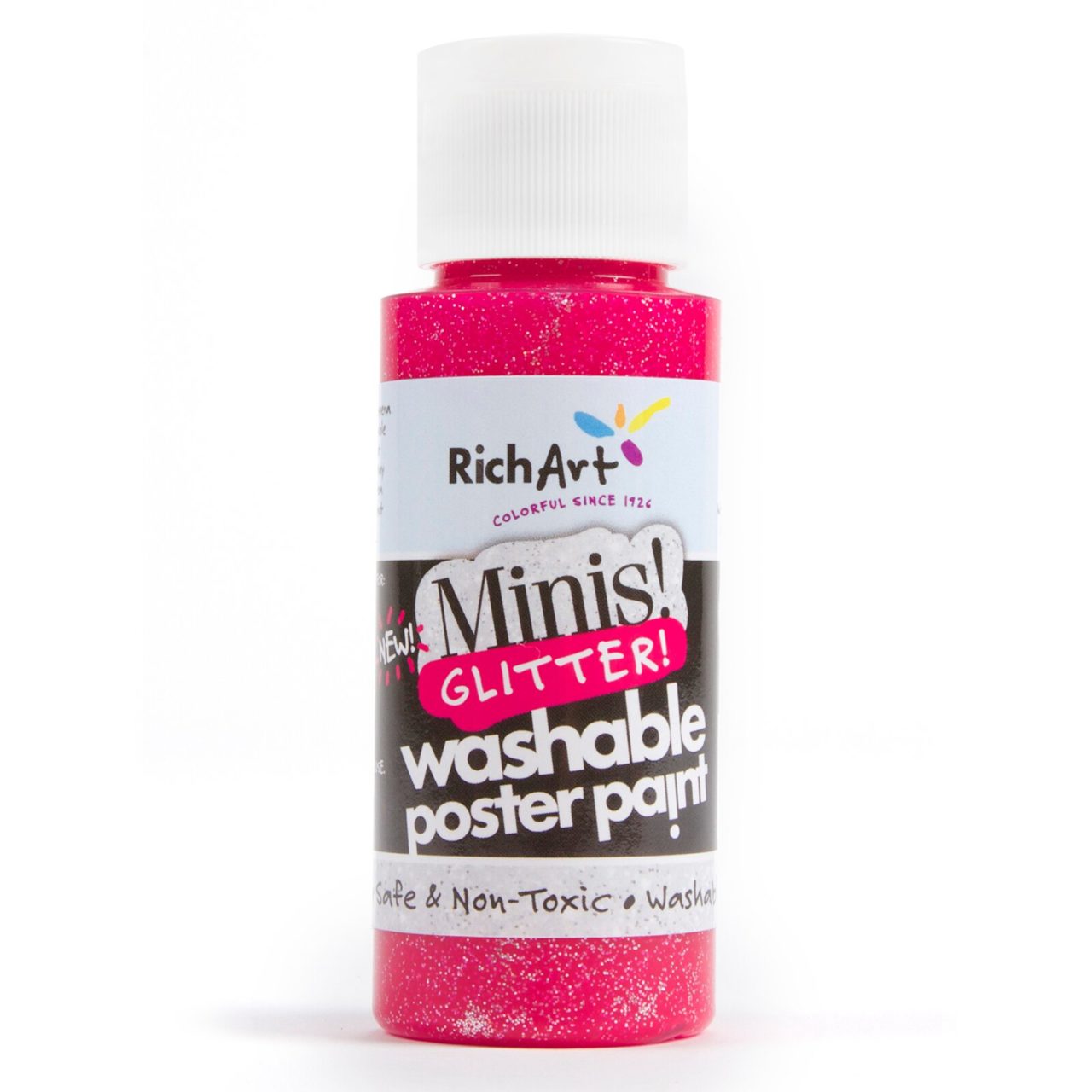Download 2oz "Minis" Washable Glitter Paints | Rich Art Color