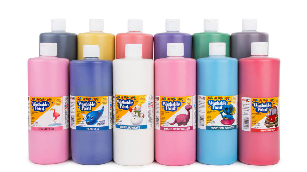 Washable Tempera Paint Rich Art Color