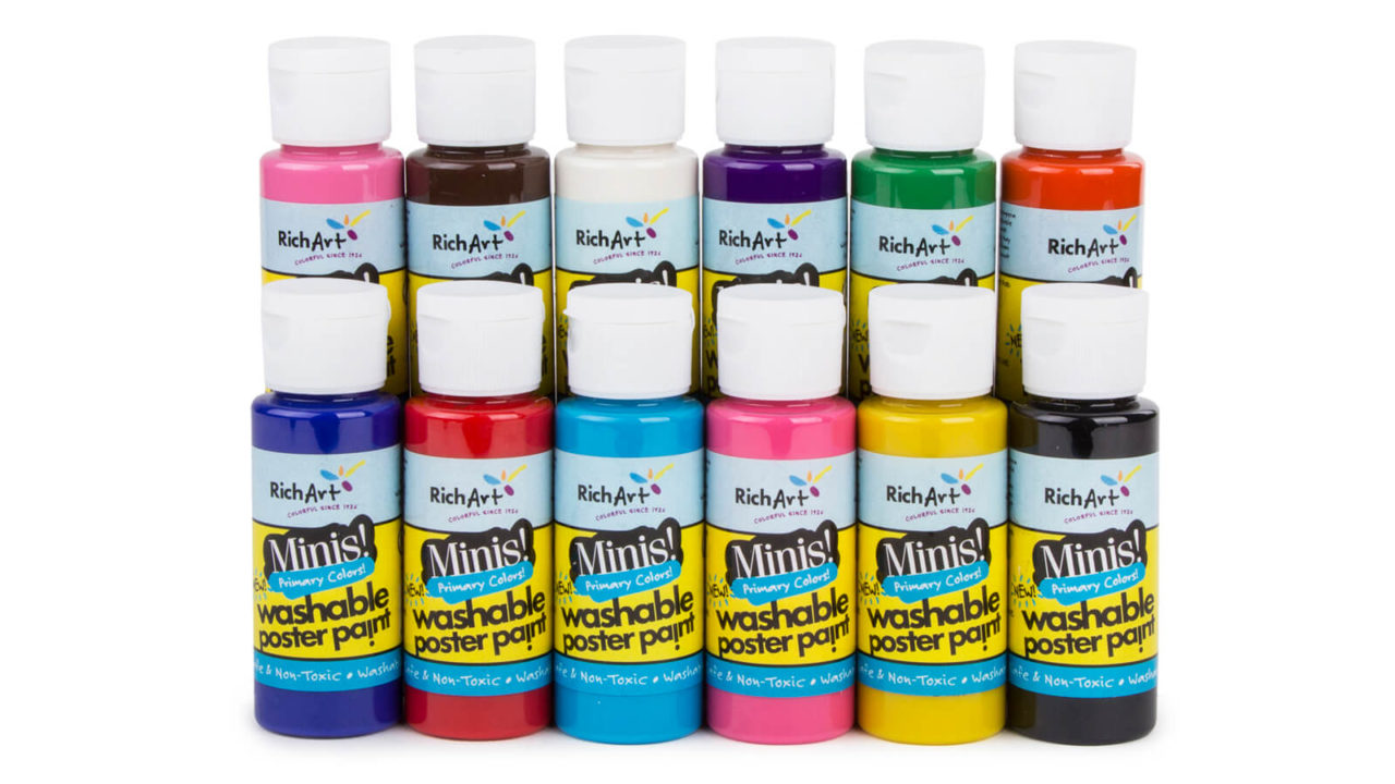 Washable Tempera Paint Rich Art Color