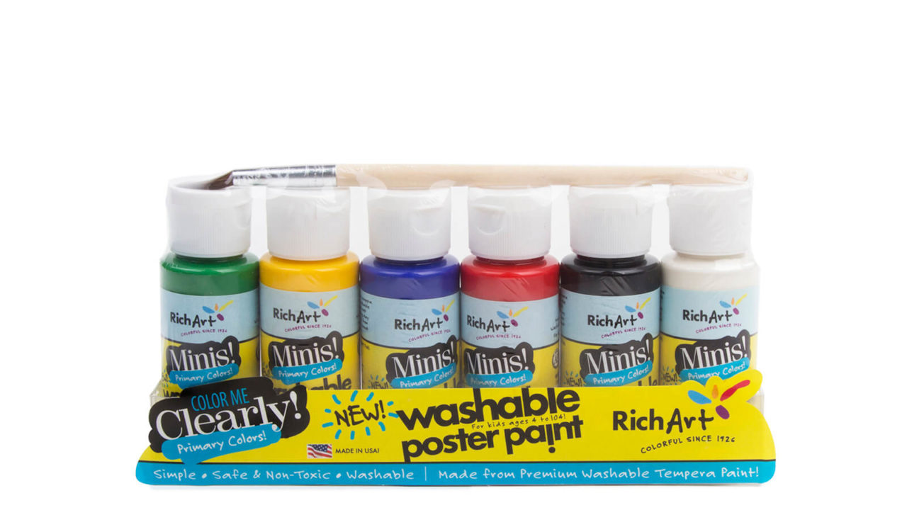 Washable Tempera Paint Rich Art Color