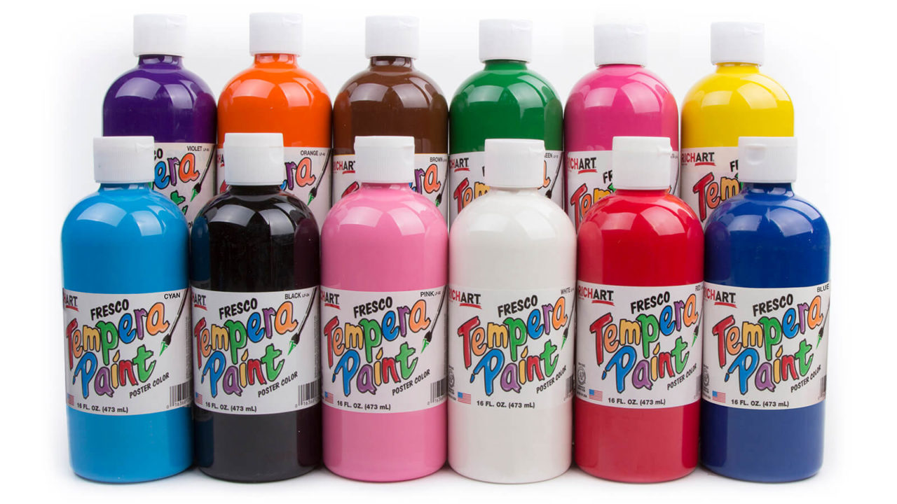 Tempera Paint Rich Art Color