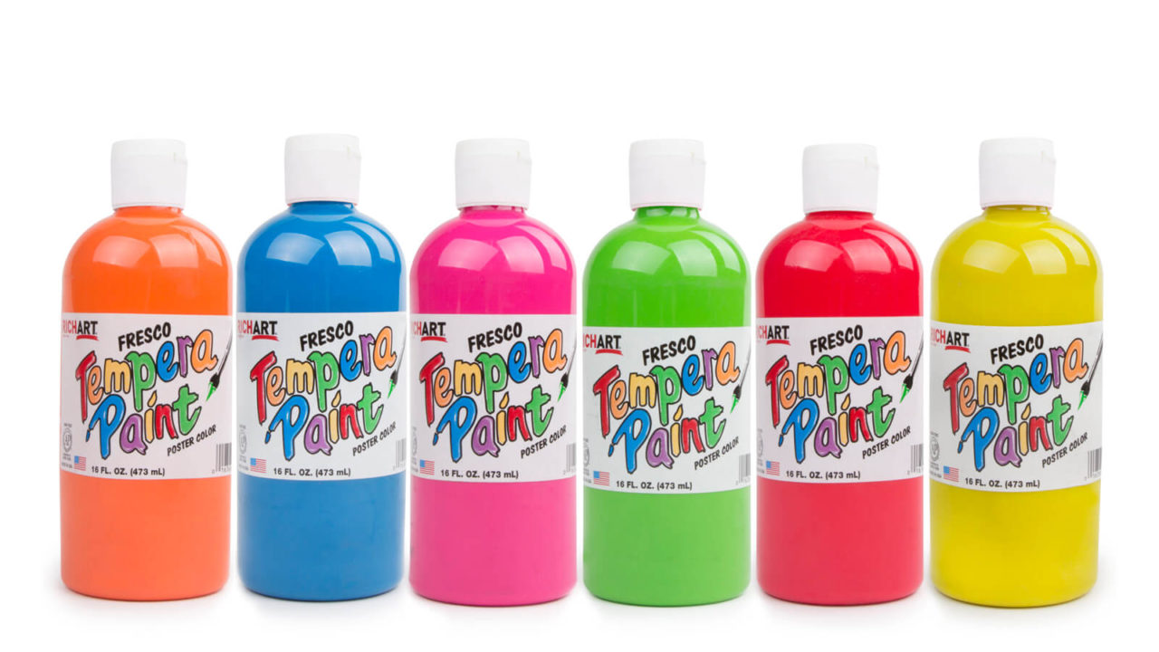 Tempera Paint Rich Art Color