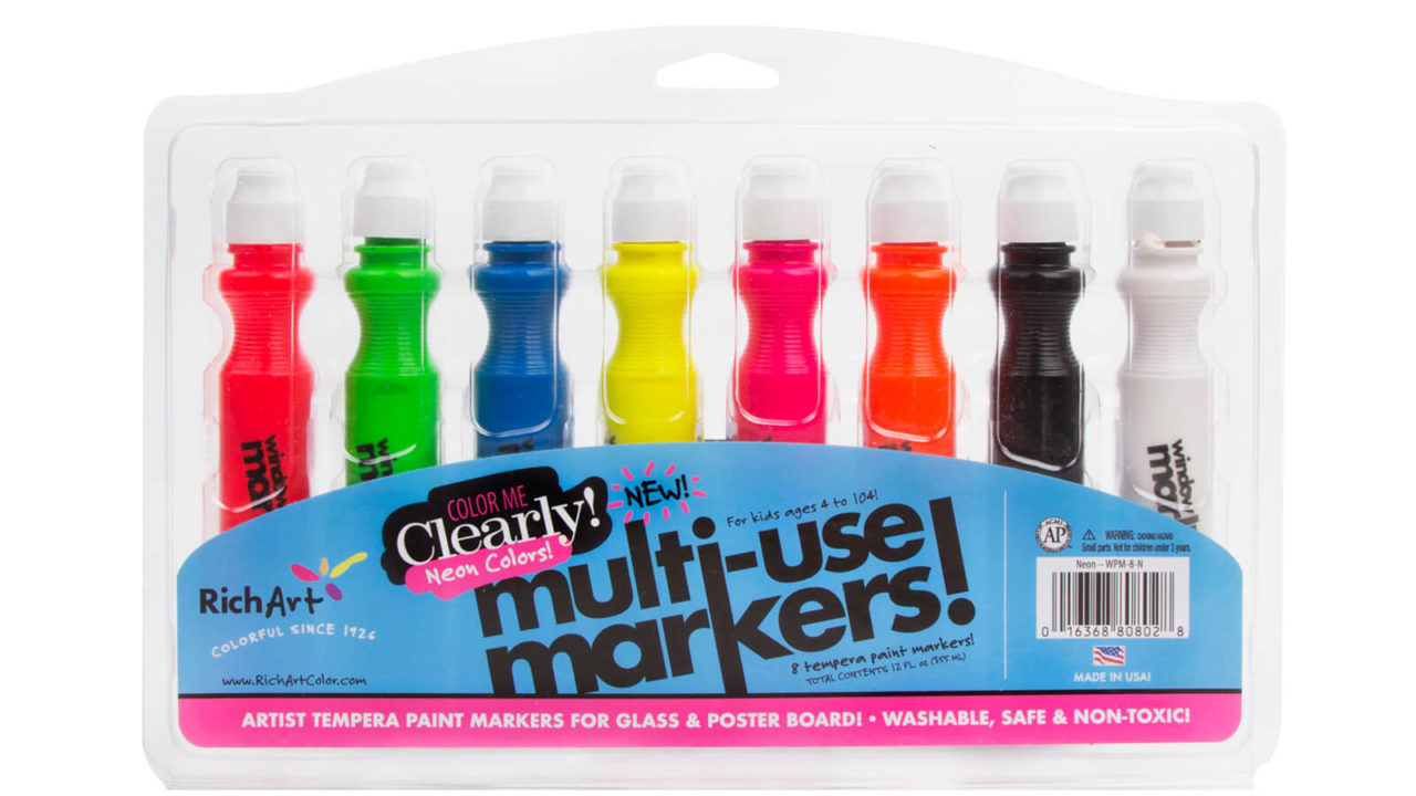 Window and Poster Markers Rich Art Color