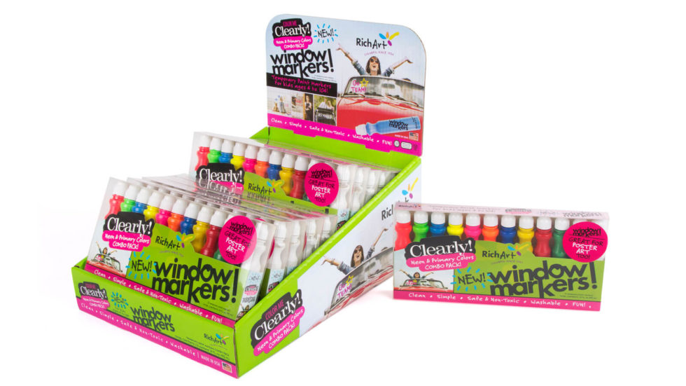 Window and Poster Markers Rich Art Color