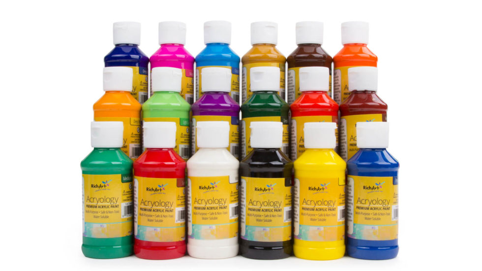 Acrylic Paint Rich Art Color