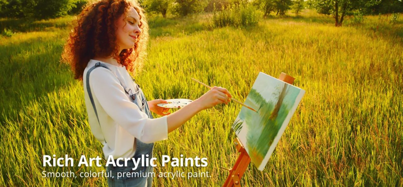 Acrylic Paint Rich Art Color