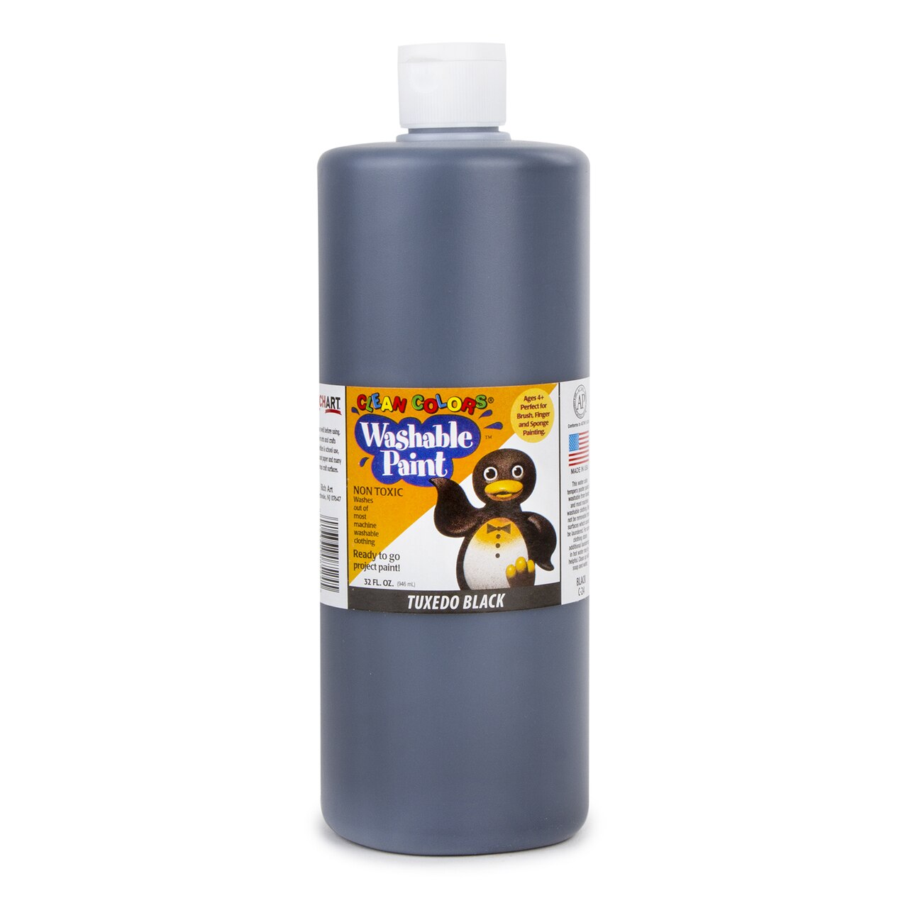 32oz Clean Colors® Washable Tempera Paints Rich Art Color