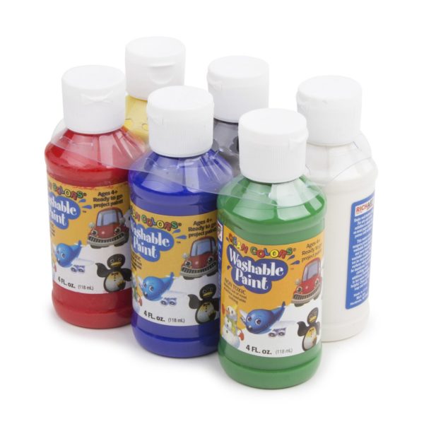 4oz Clean Colors® Primary Colors 6-Pack Set