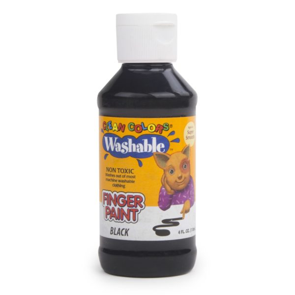 4oz Clean Colors® Washable Finger Paint