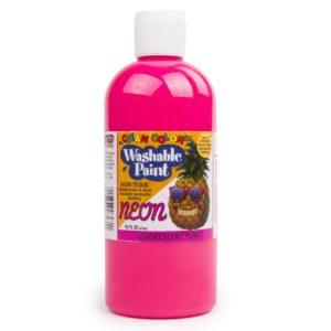 16oz Clean Colors® Washable Neon Paints