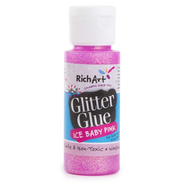 2oz "Minis" Ice Color Glitter Glue
