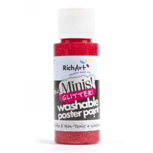 2oz "Minis" Washable Glitter Paints