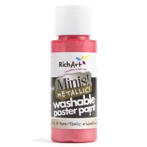 2oz "Minis" Washable Metallic Paints