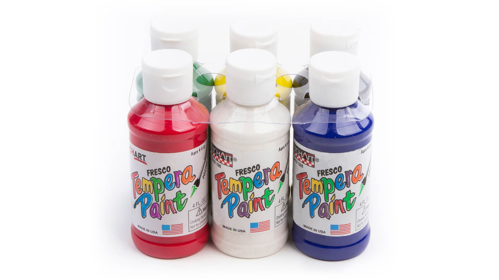 Tempera Paint - Pack of 6 Pints