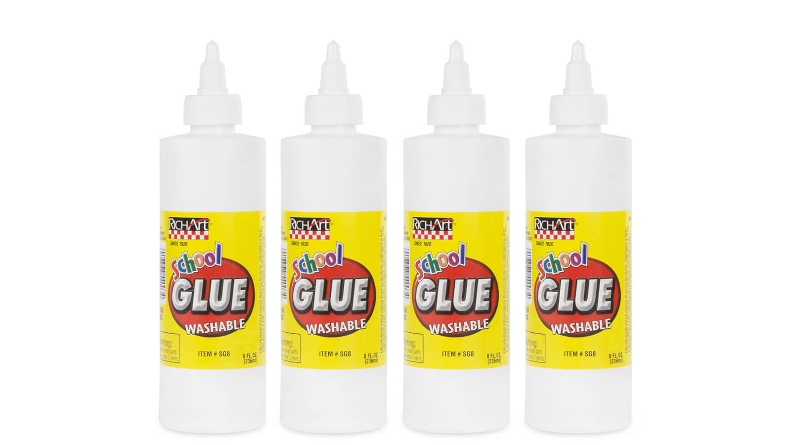 Supertite White School Glue, 1.91 oz